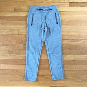 Gap Fit Grey Zipper Pocket Elastic Soft Sporty Athletic Joggers Sweatpants XL 12